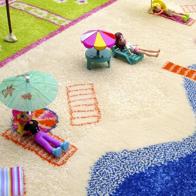 3D nueva moda colorida alfombra Puzzle diamantes bebé hijos juegan en el  suelo a la habitación