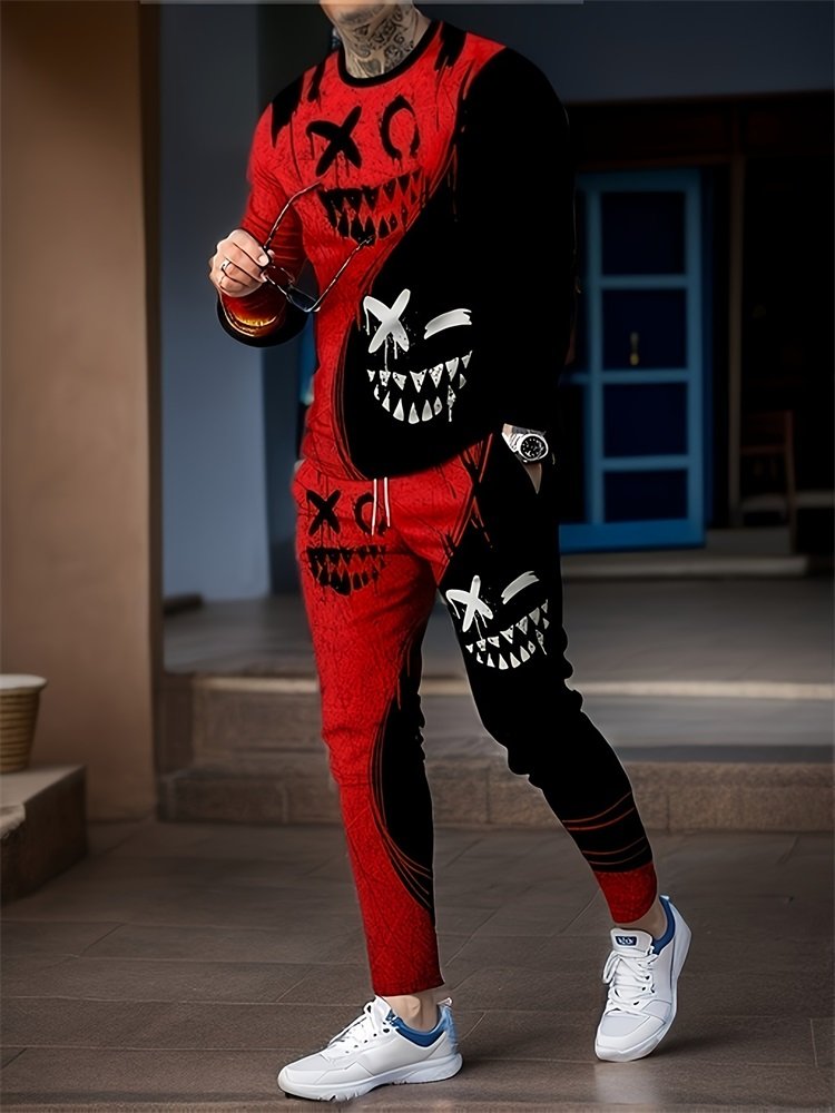 Chándal llamativo risa del Joker