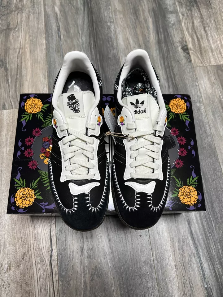 Zapatillas Adidas samba dia de muertos
