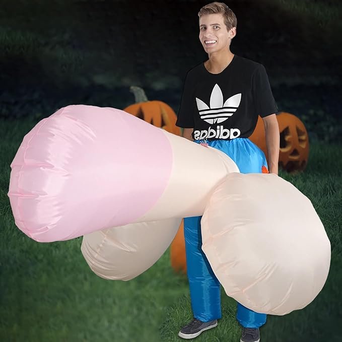 disfraz pene hinchable